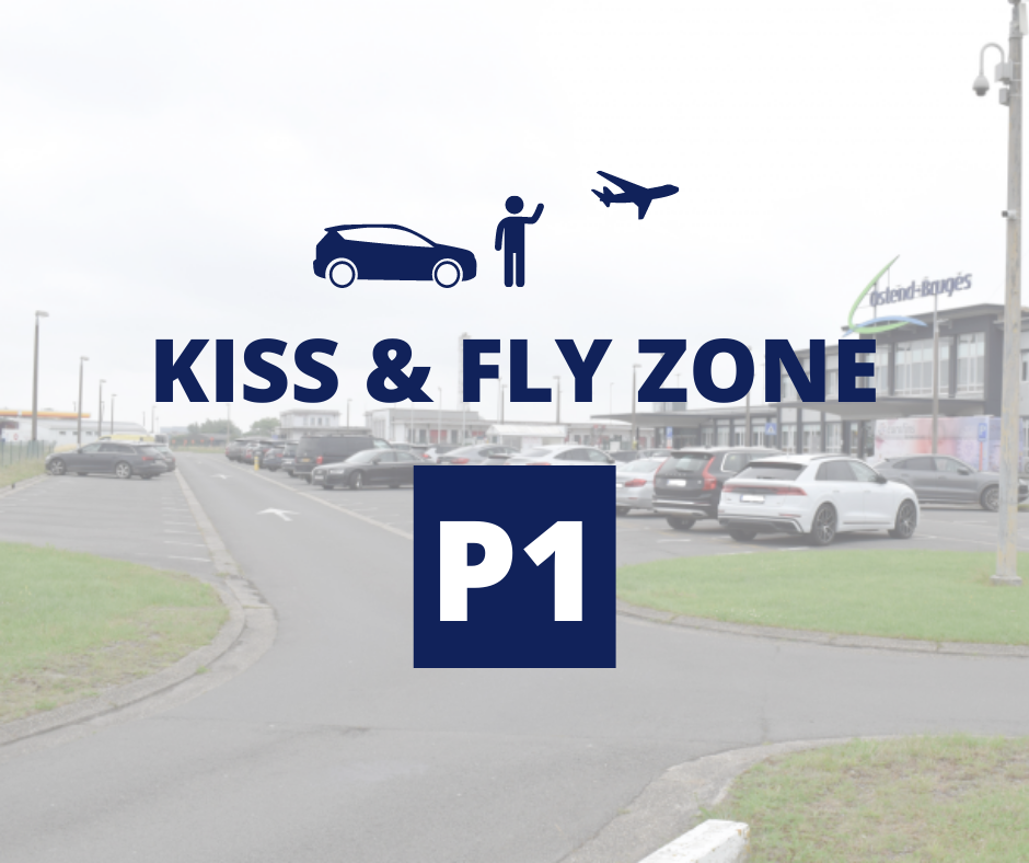Internationale Luchthaven OostendeBruggeBrengen & ophalen / Kiss & Fly